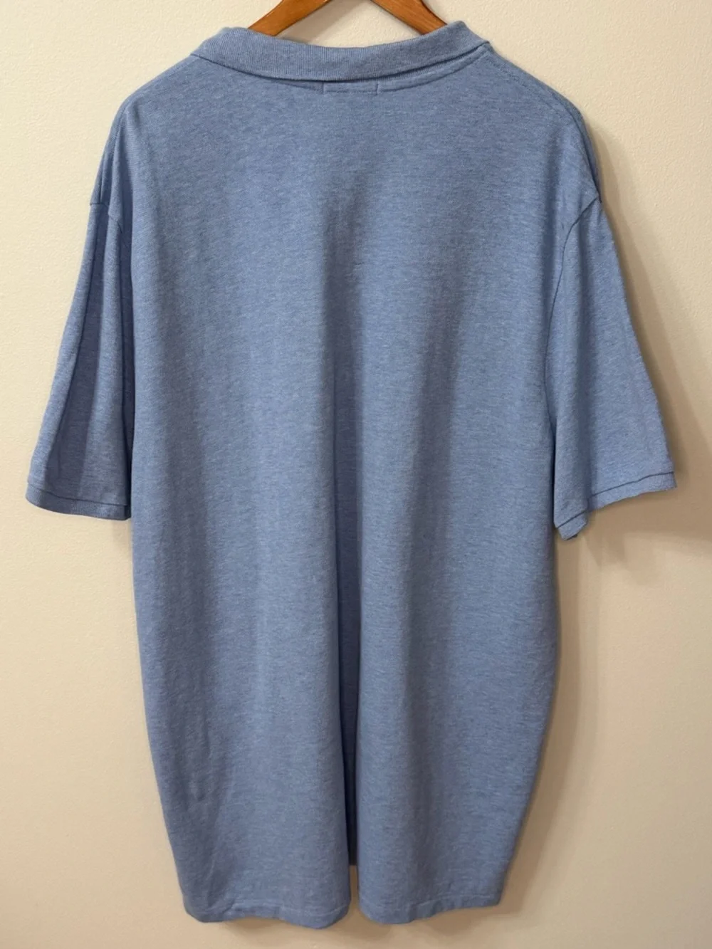 Polo Ralph Lauren Blue Polo Shirt XXL Classic Fit Cotton Short Sleeve